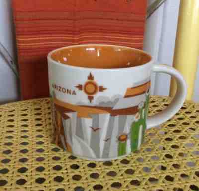 NWOB STARBUCKS ARIZONA YOU ARE HERE COLLECTION SERIES COFFEE MUG~14 OZ~FREE SHIP - Sold on eBay Oct, 30th 2019 for $24.95