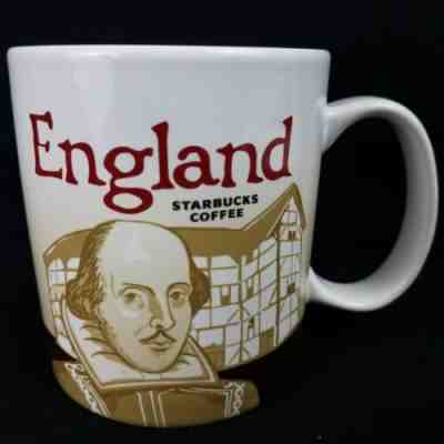 Starbucks Global Icon England UK Collector Series Coffee Mug 2014 16 oz - Sold on eBay Oct, 30th 2019 for $24.95