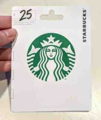 Starbucks Gift Card $25 New (Physical Card) - Sold on eBay Oct, 30th 2019 for $23.00