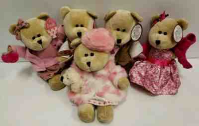 Starbucks Valentines Day Barista Bears Lot of 5 w/ Tags 2006-2007 - Sold on eBay Oct, 30th 2019 for $38.77
