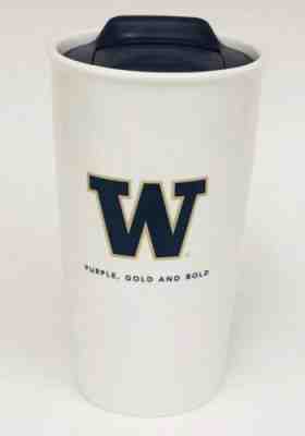 NEW Starbucks 2014 University of Washington LIMITED EDITION Double Wall Tumbler - Sold on eBay Oct, 30th 2019 for $34.95