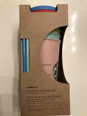 starbucks color changing cups cold 5 pack - Sold on eBay Oct, 30th 2019 for $45.00