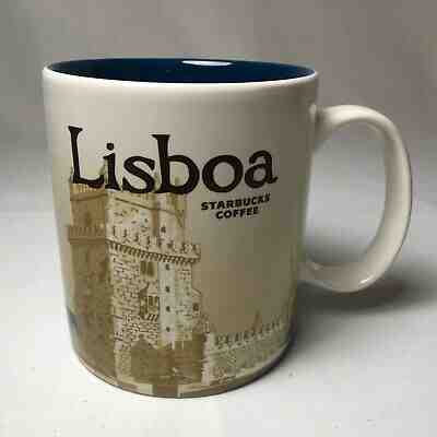 Starbucks Brand New Lisboa Global Icon Collector Series Mug Coffee Cup 2015 16oz - Sold on eBay Oct, 30th 2019 for $39.99