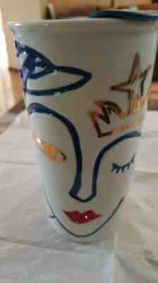 Starbucks Swarovski Anniversary Ceramic Travel Mug Mermaid Siren Crown New 10oz - Sold on eBay Oct, 30th 2019 for $65.00