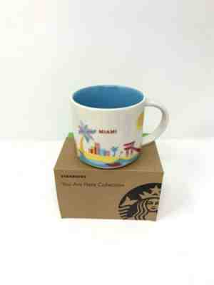 Miami You Are Here (YAH) Starbucks Mug 14oz Brand New In Box - Sold on eBay Oct, 30th 2019 for $20.00