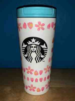 Starbucks Japan 2018: Sakura/ Cherry Blossom Petal Stainless Steel Tumbler (B2) - Sold on eBay Oct, 30th 2019 for $35.00