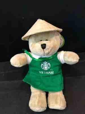 Starbucks Vietnam Bearista Teddy Bear Plush Collectible - Sold on eBay Oct, 30th 2019 for $27.19