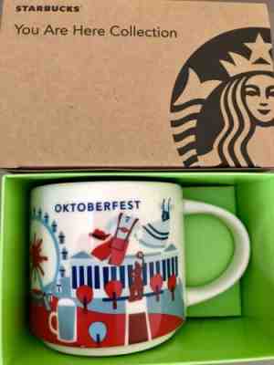 Starbucks Coffee 14oz Oktoberfest Munich München mug YAH YOU ARE HERE Cup w/SKU - Sold on eBay Oct, 29th 2019 for $32.95