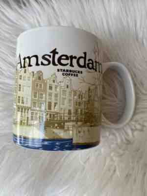 STARBUCKS Amsterdam Global Icon Collector Series City Mug 16 Oz. 2015 - Sold on eBay Oct, 29th 2019 for $40.00