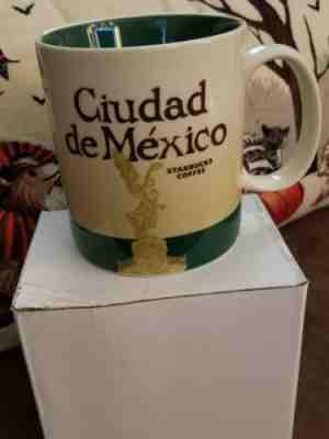 New Starbucks Coffee Mug Ciudad de Mexico City Global Icon Series Cup