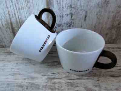 x 2~2010 Starbucks Coffee Cup Mug by Kahla Germany Velvet Flocked Handle~NWOT - Sold on eBay Oct, 29th 2019 for $27.85