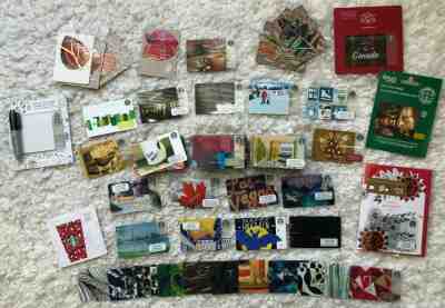 130 LOT Starbucks OLD LOGO Cards CITY FALL HOLIDAY CHRISTMAS LETTERS  Reserve - Sold on eBay Oct, 29th 2019 for $39.95