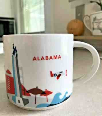 Starbucks Alabama Coffee Mug You Are Here Collection Series - Sold on eBay Oct, 29th 2019 for $17.99