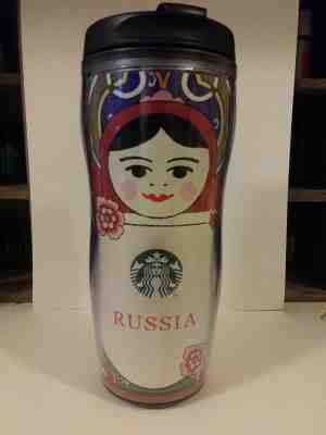 Starbucks Limited Russia Matryoshka Nesting Doll Tumbler 355ml/12oz  - Sold on eBay Oct, 29th 2019 for $18.00
