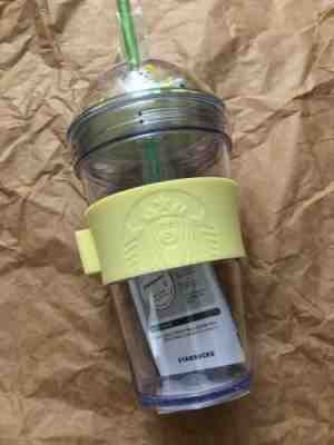 Starbucks Korea Spring Garden Bearista Figure Tumbler Limited Edition - Sold on eBay Oct, 29th 2019 for $30.00