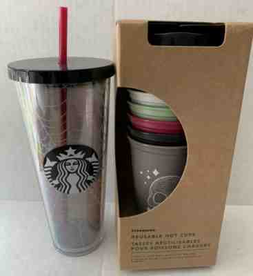 Starbucks Tumbler Spiderweb Limited Edition Reusable Hot Cups Halloween Fall - Sold on eBay Oct, 29th 2019 for $44.99