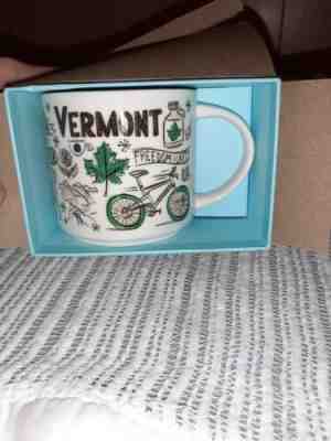 Starbucks Vermont Freedom & Unity Mug. 16oz Been There Series Mugs - Sold on eBay Oct, 29th 2019 for $22.50