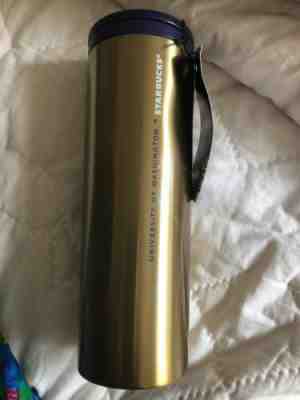 Starbucks Coffee UW 'W Grande Husky Fan 16oz Stainless Travel Tumbler 2015 - Sold on eBay Oct, 29th 2019 for $24.99