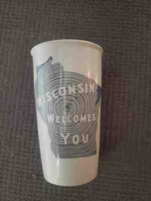 Wisconsin Welcomes You Starbucks 12oz Tumbler Local State Cup Pre-owned no lid - Sold on eBay Oct, 29th 2019 for $25.00