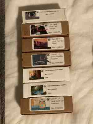 175 Starbucks Card (7 Boxes)SAN Diego Chicago LA Hawaii Sf Cali!LOT!Brand New! - Sold on eBay Oct, 28th 2019 for $49.99