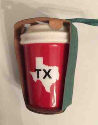Starbucks Texas 2016 Ornament - Sold on eBay Oct, 28th 2019 for $19.99