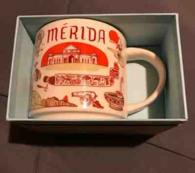 MEXICO MERIDA STARBUCKS MUG BEEN THERE SERIES NEW WITH BOX 14oz NWT - Sold on eBay Oct, 28th 2019 for $29.99