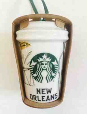 Starbucks Ornament New Orleans Christmas 2015. Brand New!! - Sold on eBay Oct, 28th 2019 for $19.99