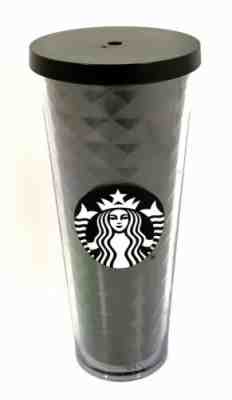 Starbucks Black Diamond Studded 2016 Venti 24 oz Cold Cup Tumbler with Lid - Sold on eBay Oct, 28th 2019 for $31.00