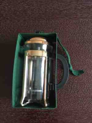 2016 Starbucks X Bodum French Coffee Press Christmas Holiday Ornament - No card - Sold on eBay Oct, 28th 2019 for $22.99