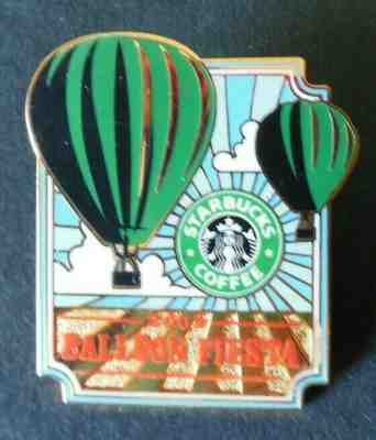 STARBUCKS Orig. 2006 ALBUQUERQUE INTERNATIONAL HOT AIR BALLOON FESTIVAL PIN - Sold on eBay Oct, 28th 2019 for $64.75