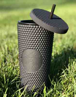 Starbucks Hard To Find Fall 2019 Black Matte Studs Venti Cold Cup NEW - Sold on eBay Oct, 28th 2019 for $89.99