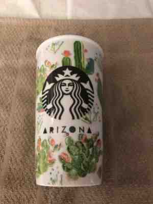 New Starbucks - Arizona Ceramic Travel Tumbler With Papers - Sold on eBay Oct, 28th 2019 for $20.00