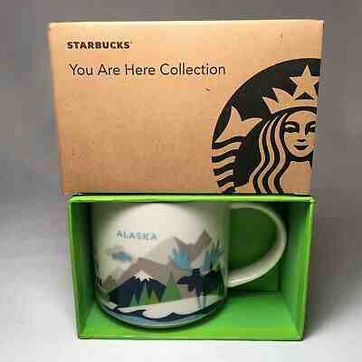 Starbucks Brand New Alaska You Are Here Collection Mug Coffee Cup 2012 - Sold on eBay Oct, 28th 2019 for $29.99