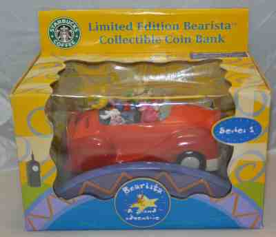 2003 Starbucks Limited Edition Bearista Collectible Coin Bank New in Box - Sold on eBay Oct, 28th 2019 for $19.99