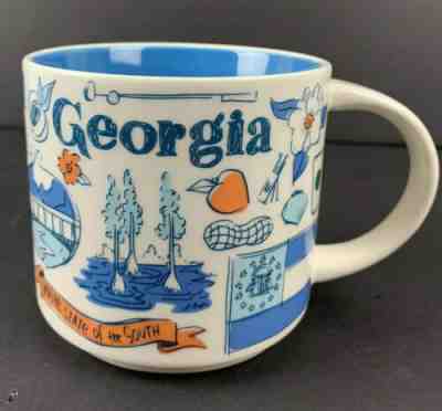 Starbucks Georgia Mug Been There Series Collection 14 Oz Ceramic Cup Brand New - Sold on eBay Oct, 28th 2019 for $26.95