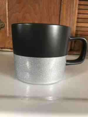 Starbucks 2018 Charcoal Gray glitter Stars Coffee Mug Cup 12oz. GORGEOUS-NEW!! - Sold on eBay Oct, 28th 2019 for $15.50