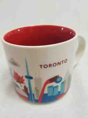 Starbucks Ceramic Toronto , 14oz Coffee Mug, Cup You Are Here Collection - Sold on eBay Oct, 28th 2019 for $17.50