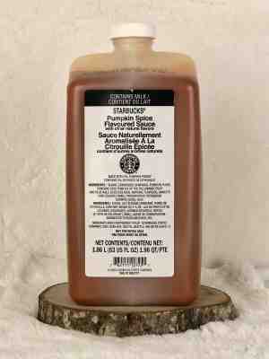 New! Starbucks Pumpkin Spice Latte Sauce 63oz Authentic PSL Syrup Official - Sold on eBay Oct, 28th 2019 for $68.00