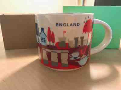 England Starbucks Coffee Mug Been There Collector Series, 14 oz. - Sold on eBay Oct, 28th 2019 for $35.00