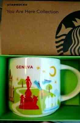Starbucks Mug Geneva / Genf (in Switzerland) - You are here (YAH) Series - Sold on eBay Oct, 28th 2019 for $39.00