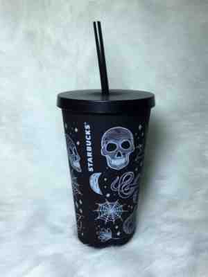 2019 STARBUCKS HALLOWEEN CUP, PURPLE/BLACK! RARE! NO RESERVE!!  - Sold on eBay Oct, 27th 2019 for $40.00