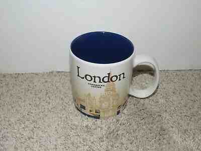 Starbucks 16oz London Coffee Mug Ceramic - Sold on eBay Oct, 27th 2019 for $19.49