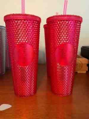 STARBUCKS WINTER 2019 NEW NEON Hot Pink Tumbler - Sold on eBay Oct, 27th 2019 for $75.00