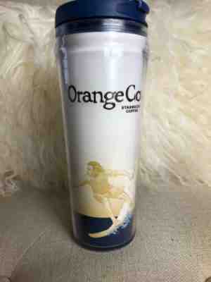Starbucks RARE 2004/08 ORANGE COUNTY Travel Mug Tumbler Global Icon Series 12 oz - Sold on eBay Oct, 27th 2019 for $20.00