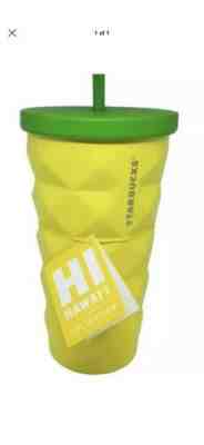 Starbucks Hawaii Pineapple Yellow Tumbler - Brand New! - Sold on eBay Oct, 27th 2019 for $35.00