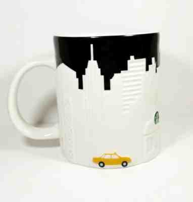 Starbucks Collector Mug, New York City Relief Skyline Taxi - Sold on eBay Oct, 27th 2019 for $15.99