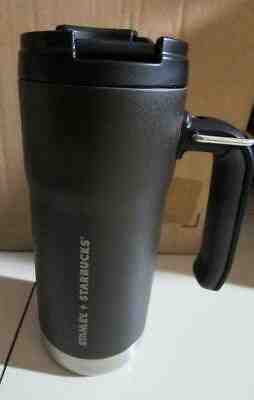 2019 Starbucks Coffee VACUUM  Stainless Steel TRAVEL MUG BLACK 16 oz  STANLEY - Sold on eBay Oct, 27th 2019 for $44.99