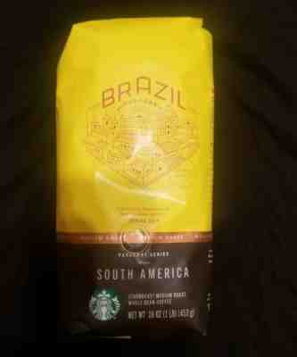 New 2019 Starbucks BRAZIL PASSPORT Medium Roast Whole Bean 1lb Coffee - Sold on eBay Oct, 27th 2019 for $25.00