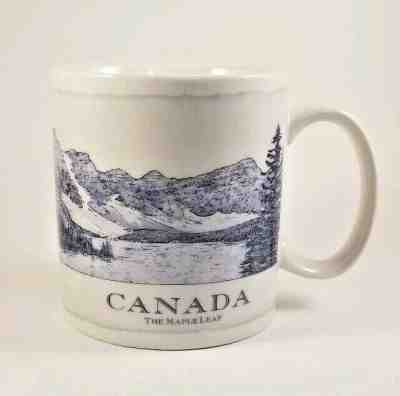 Starbucks Mug Canada The Maple Leaf. 18 oz. 2006. Architectural Series - Sold on eBay Oct, 27th 2019 for $19.99