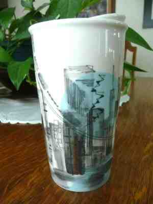 Starbucks 2015 Chicago Ceramic 12 oz Travel Tumbler - Sold on eBay Oct, 27th 2019 for $20.95
